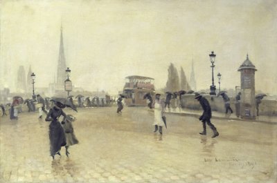 Die Pont Corneille, Rouen, 1891 von Léon Jules Lemaître